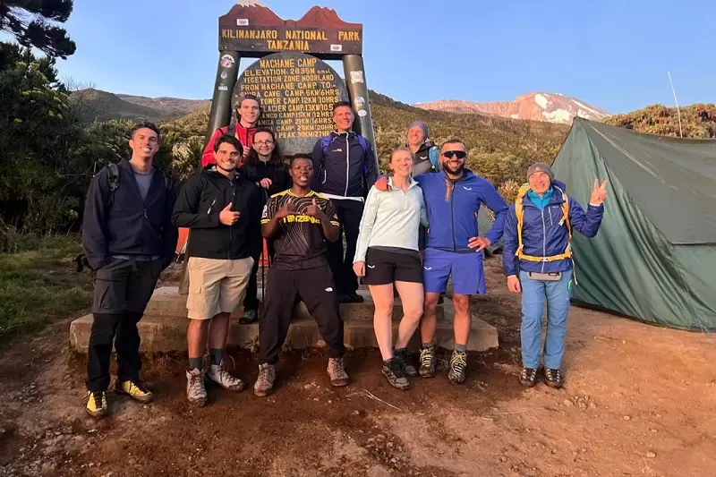 7-day kilimanjaro trekking groups for machame route
