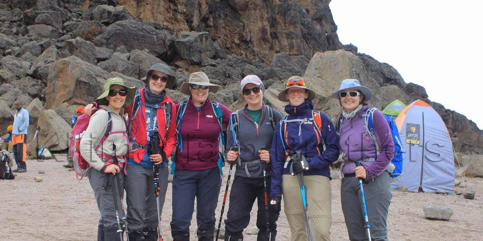 8-day Kilimanjaro group trekking
