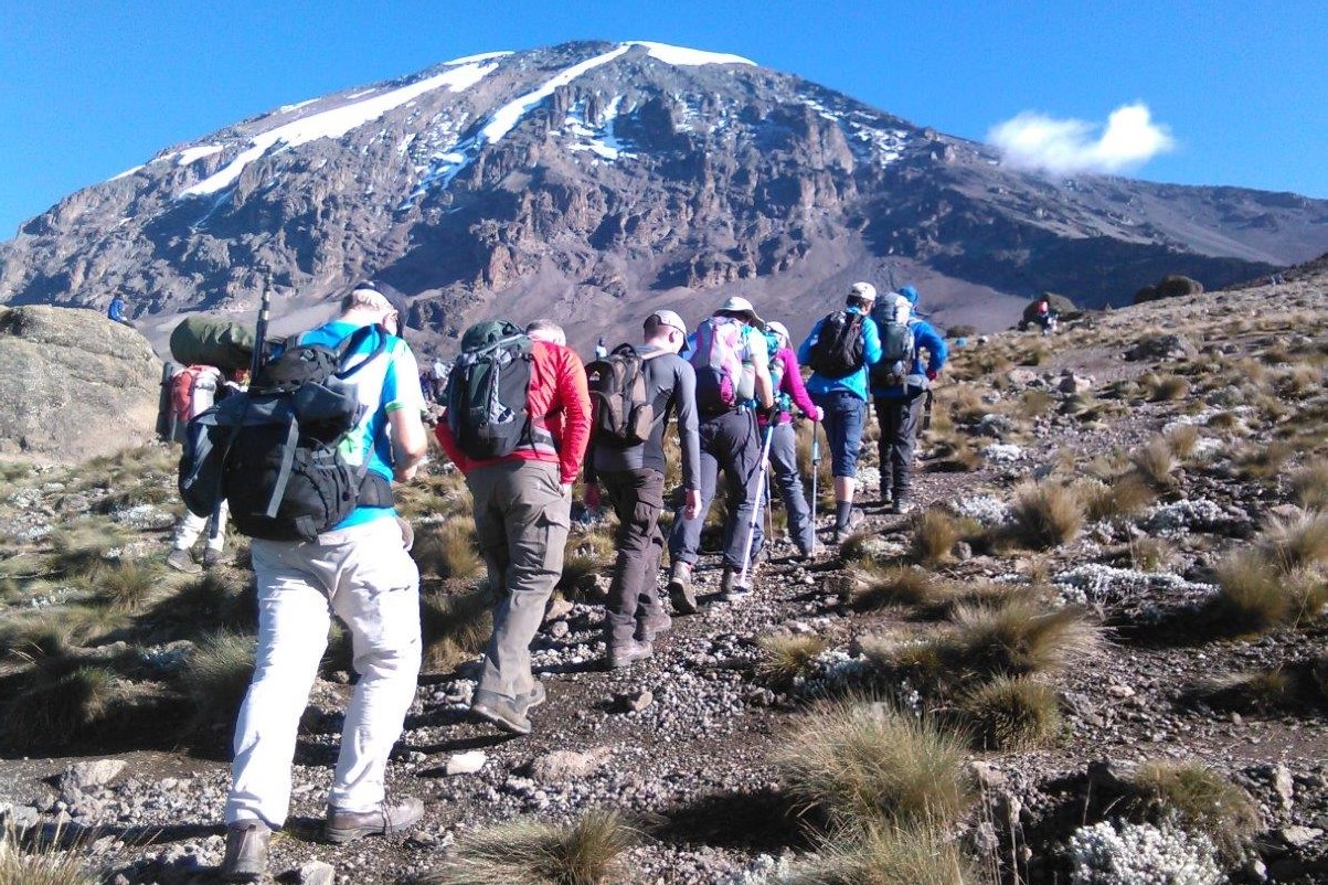 Best route for Kilimanjaro group climb