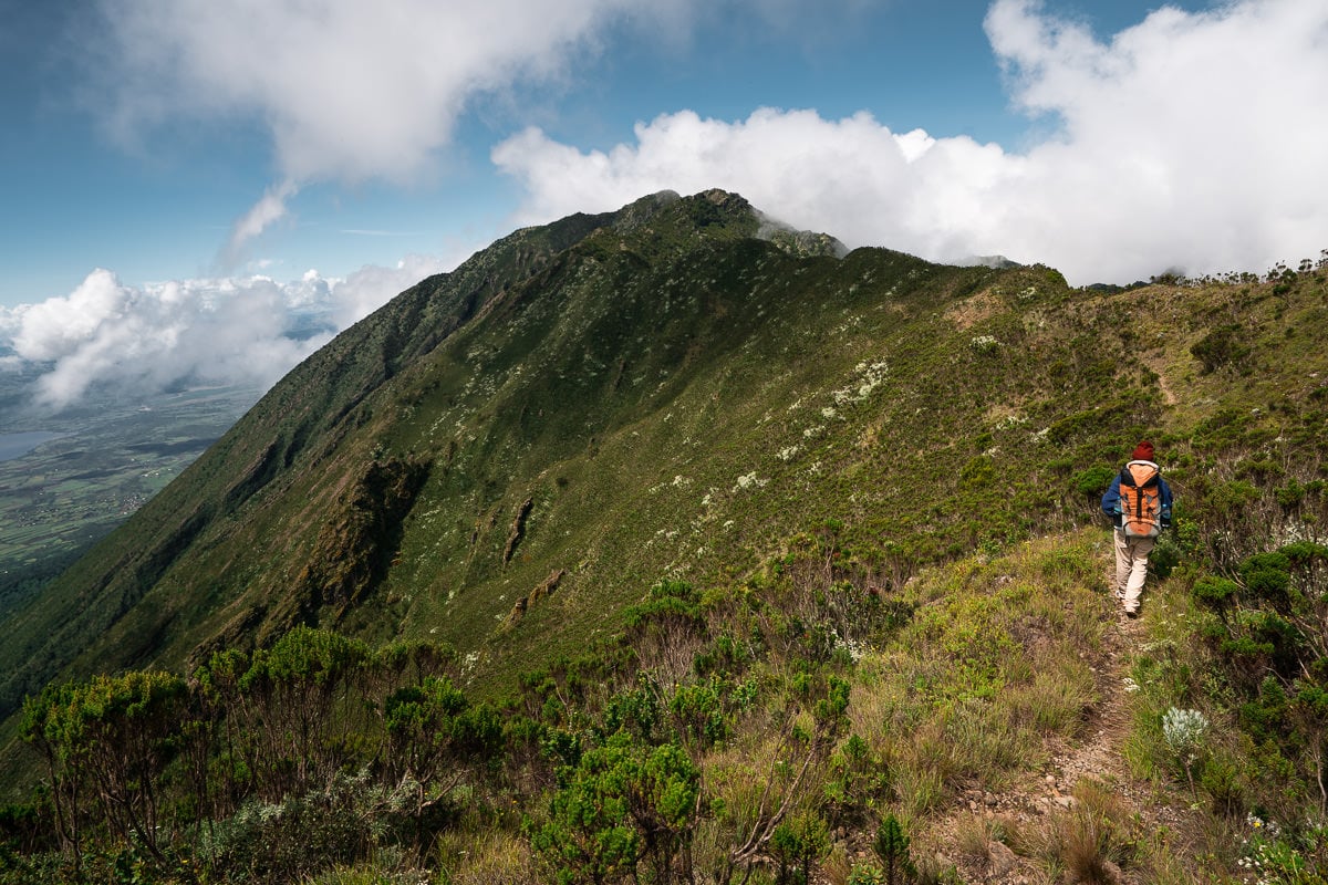 Best views from Ol Doinyo Lengai