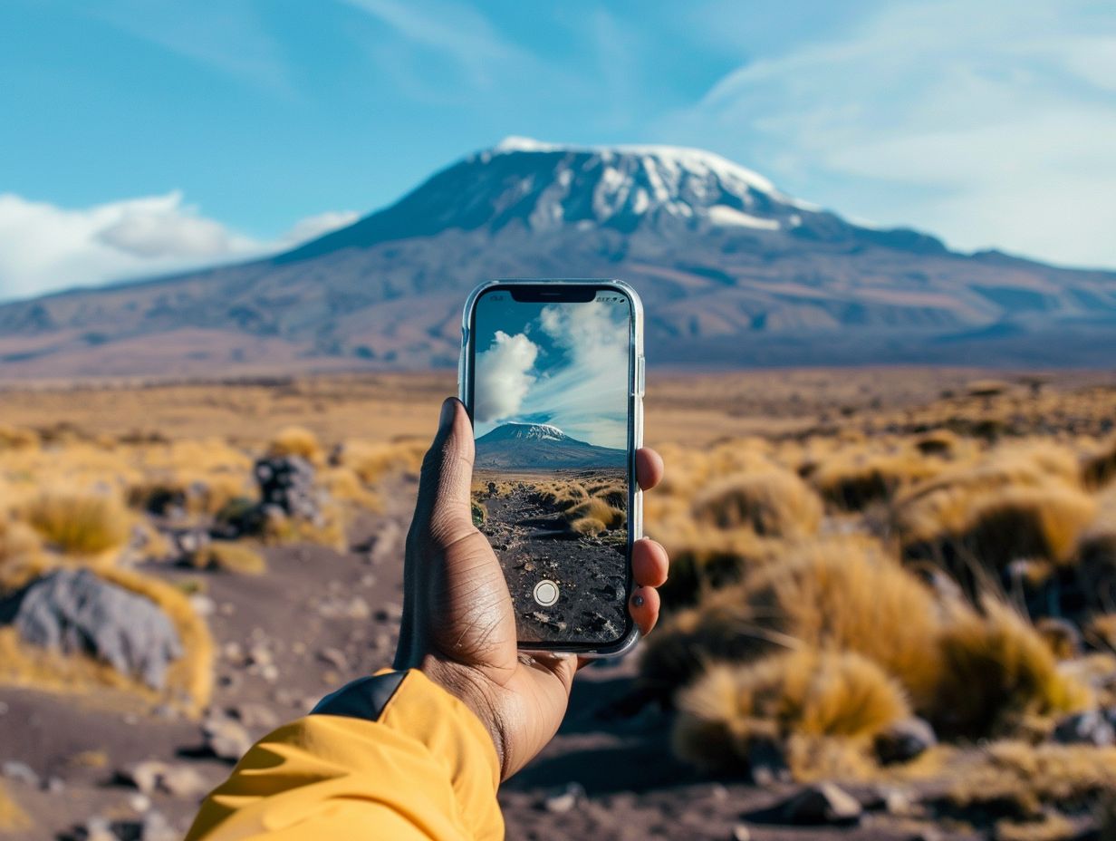 Can I bring my phone to Kilimanjaro?