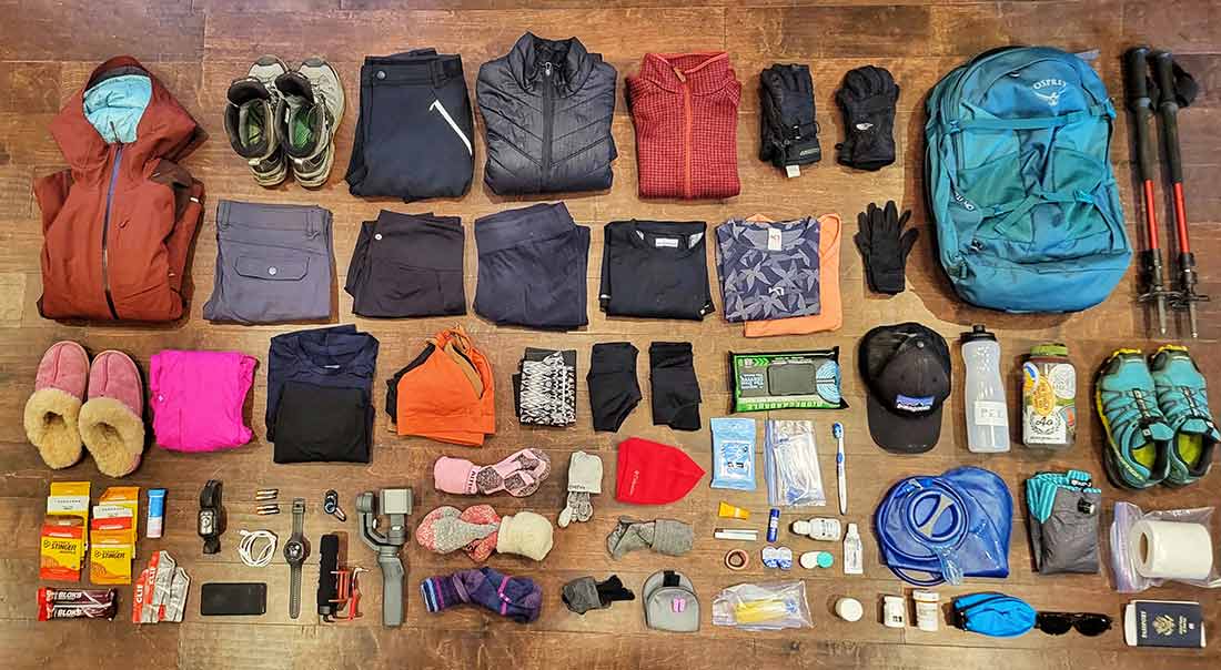 How do I create a packing list for Kilimanjaro?