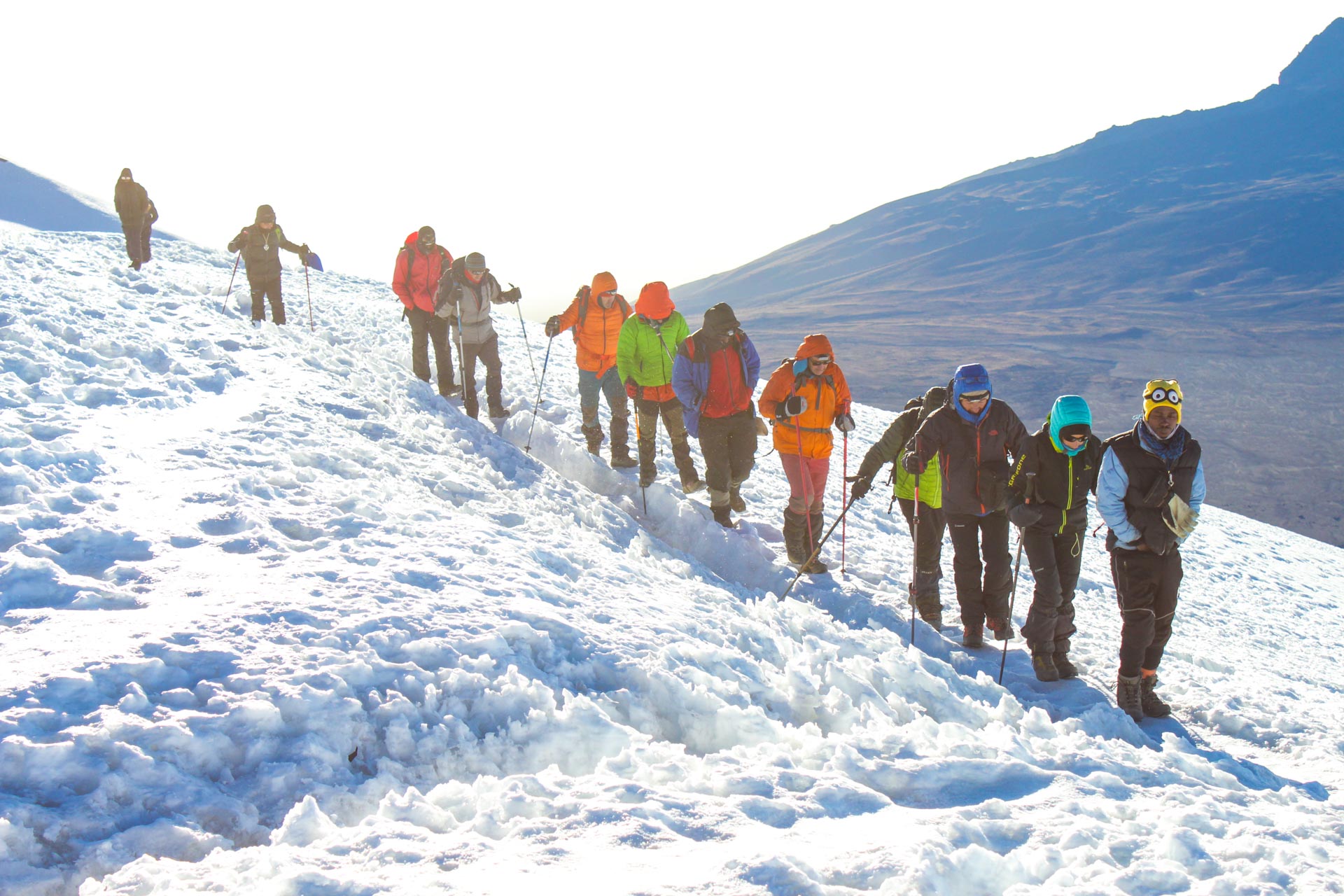 Kilimanjaro group expedition Departure September <br> Kilimanjaro trekking