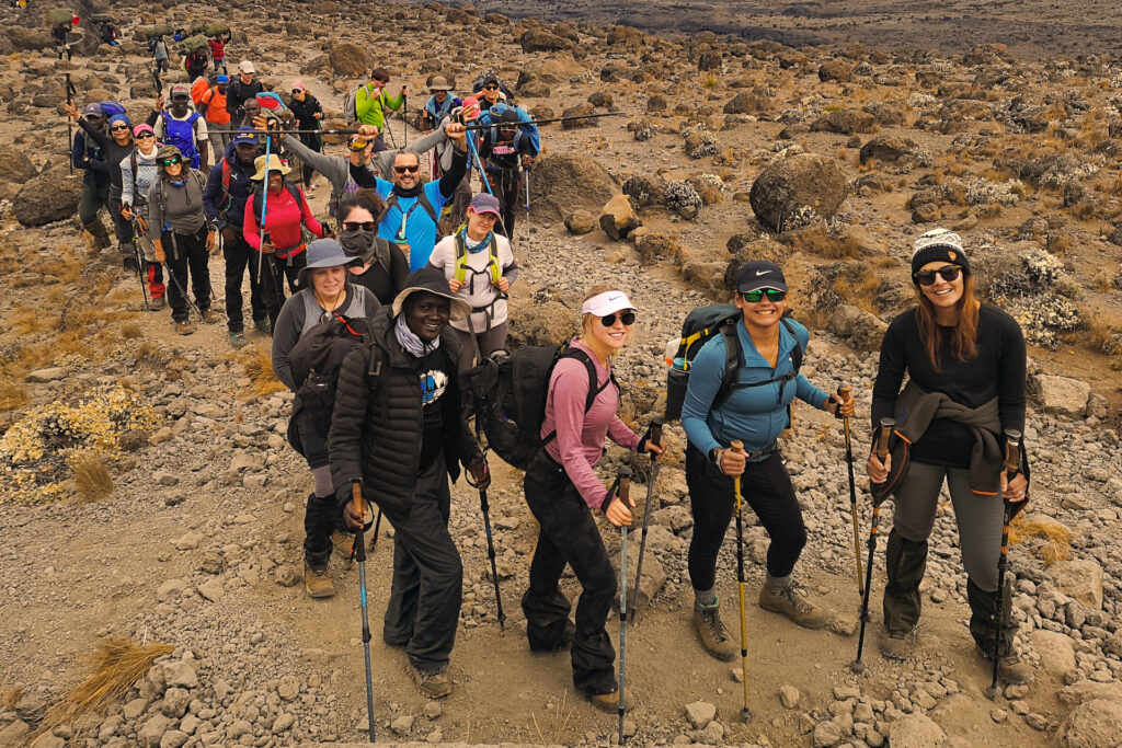 Kilimanjaro group trekking tours for all ages
