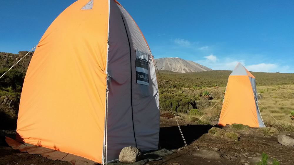 Kilimanjaro private trek with heated tents