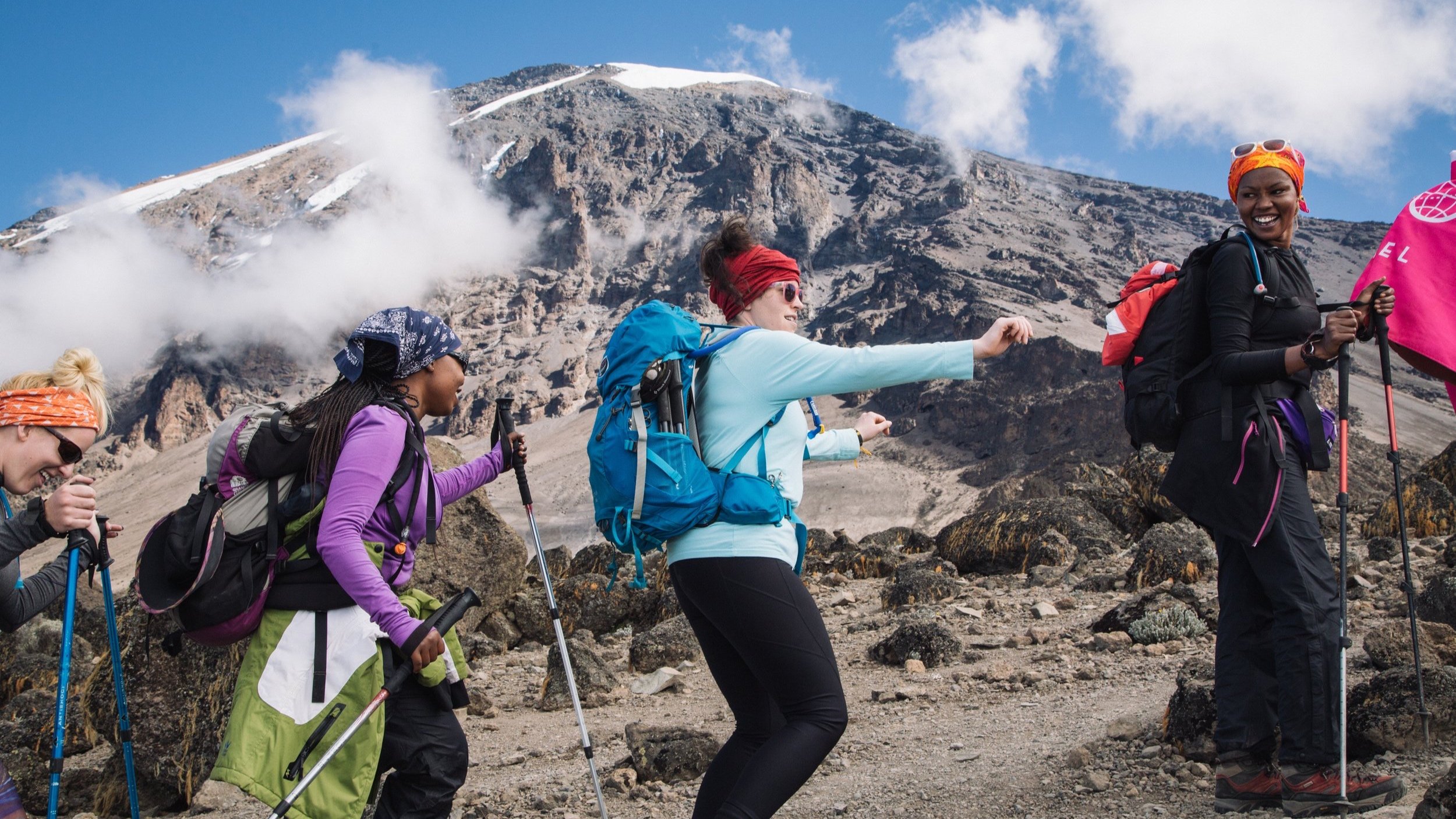 Kilimanjaro women-only group climb