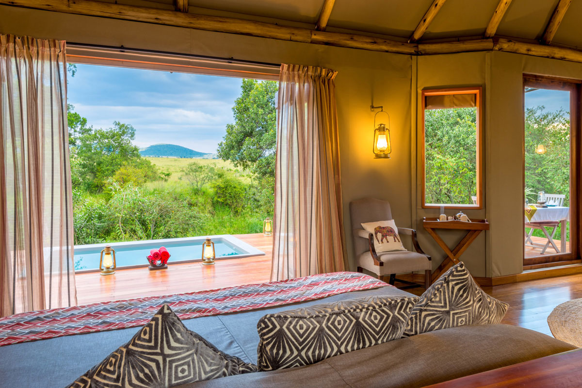 Luxury lodges in Maasai Mara
