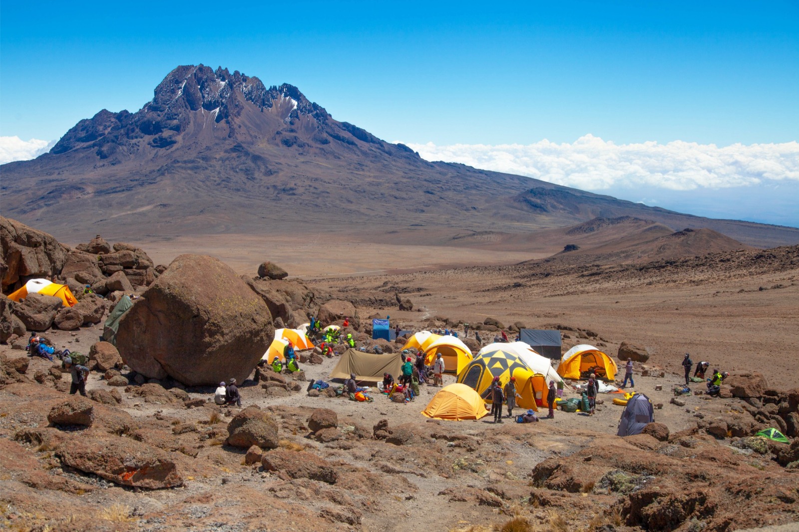 Mount Kilimanjaro Christmas trek in 6 day rongai