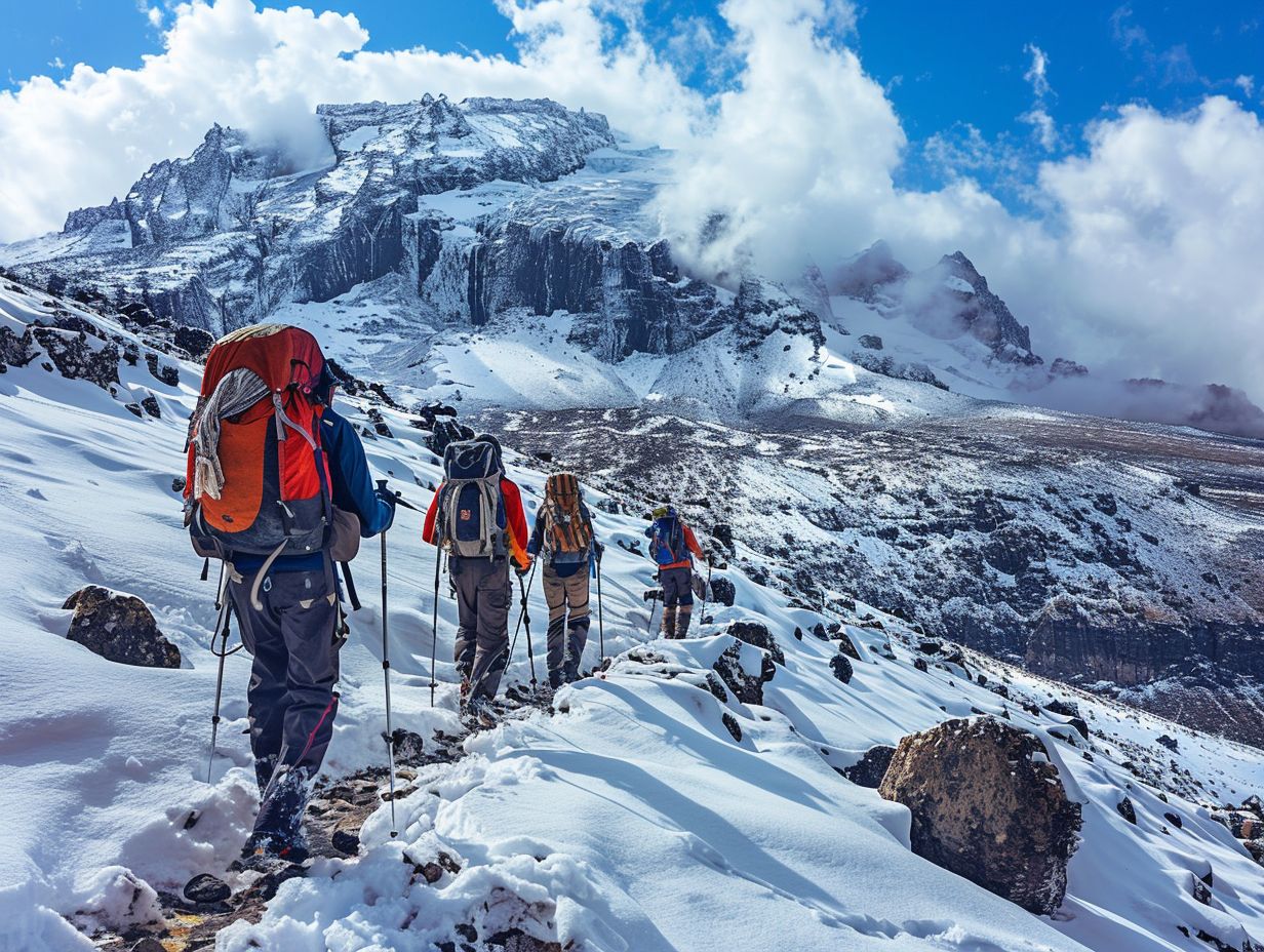 Mount Kilimanjaro group trekking packages 2024
