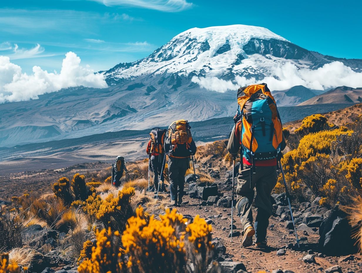 What are the key differences between the routes on Kilimanjaro?