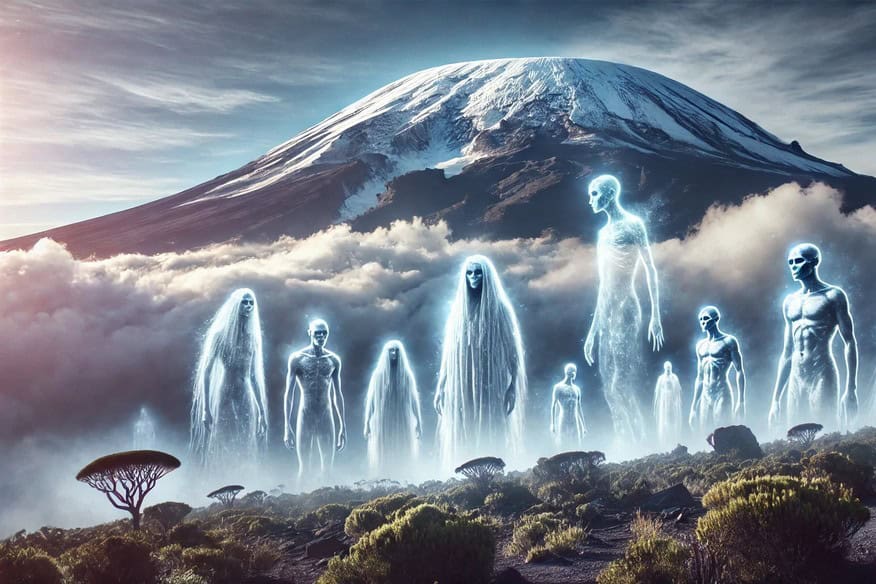 What are the myths and legends surrounding Kilimanjaro?