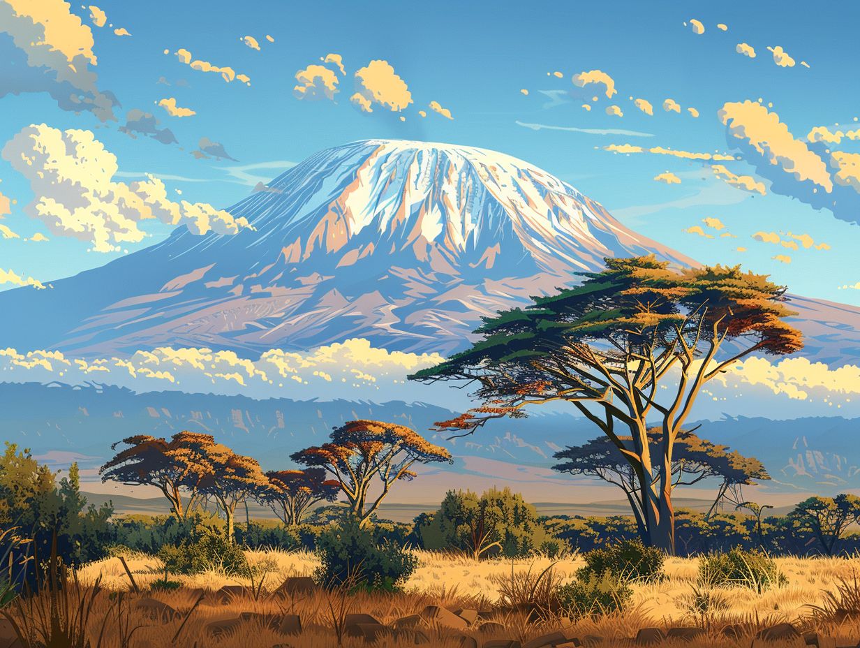What is the history of Mount Kilimanjaro?