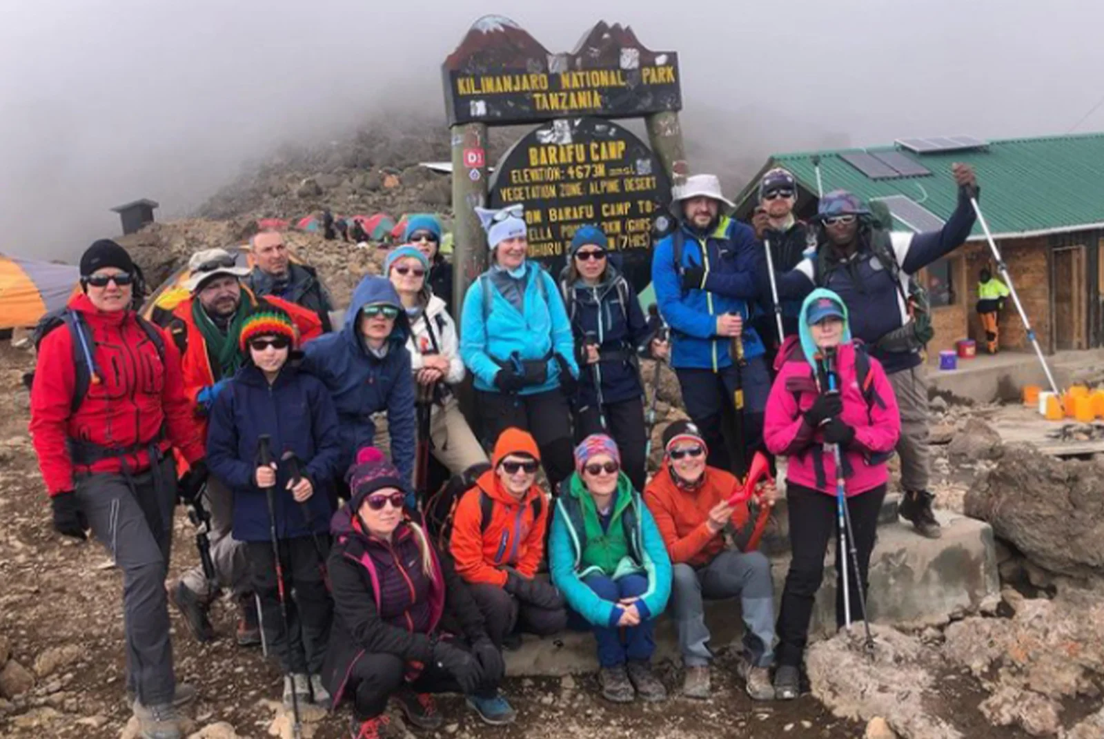 What is the weather like on Kilimanjaro?