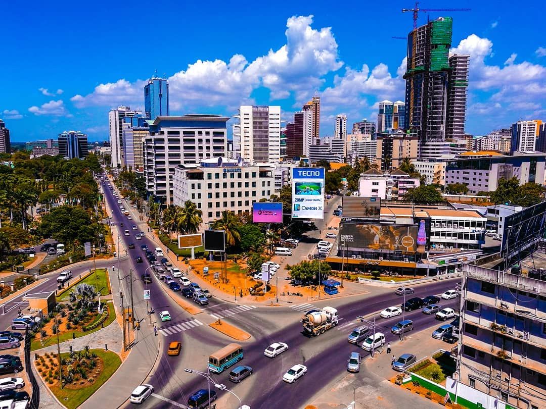 Where is Dar es Salaam located?